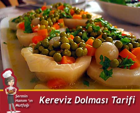 Zeytinyağlı Kereviz Dolması Tarifi