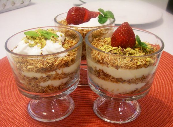 Kupta Kadayıflı Muhallebi