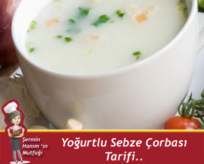 Yoğurtlu Sebze Çorbası