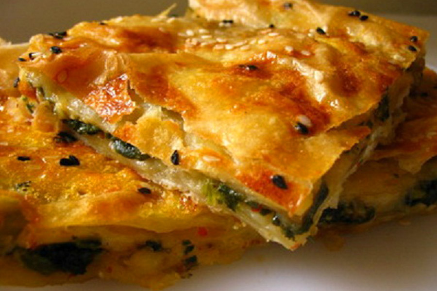 Ispanaklı Yunan Böreği