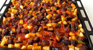 Beşamel Soslu Bahçıvan Yemeği