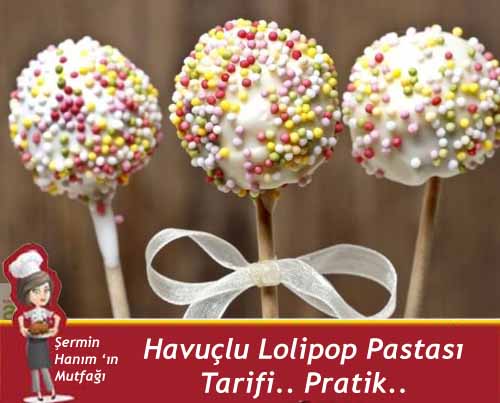 Havuçlu Lolipop Pastası Tarifi