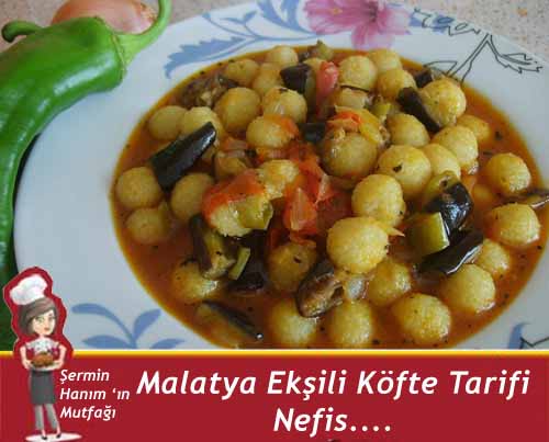 Malatya Ekşili Köfte Tarifi.