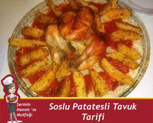 soslu patatesli