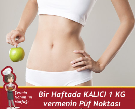 1 haftada 10 kg ozish