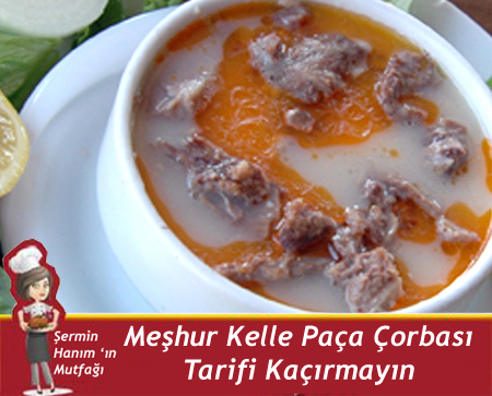 Kelle Paça Çorbası Tarifi
