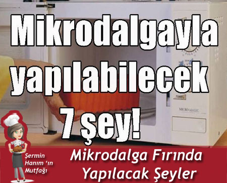 Mikrodalgada Yapılacak 7 Şey