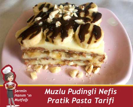 Muzlu Pudingli Pasta Tarifi