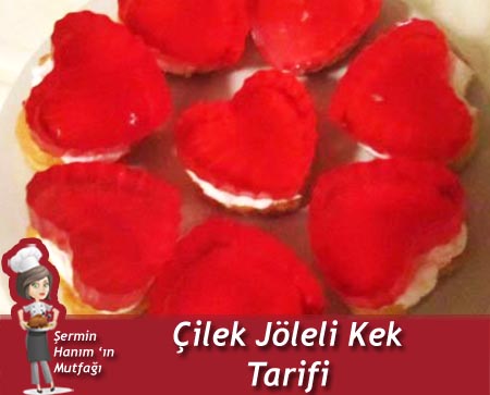 Çilek Jöleli Kek