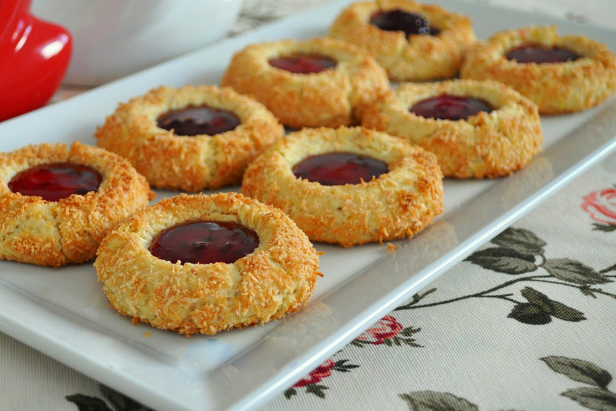 Pratik Reçelli Kurabiye