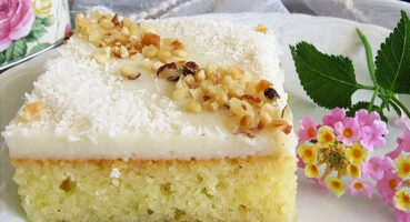 Damla Sakızı Muhallebili Revani