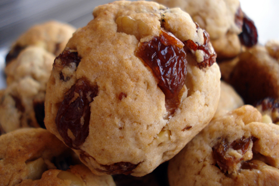 Üzümlü Cevizli Kurabiye