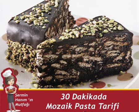 30 Dakikada Mozaik Pasta Tarifi