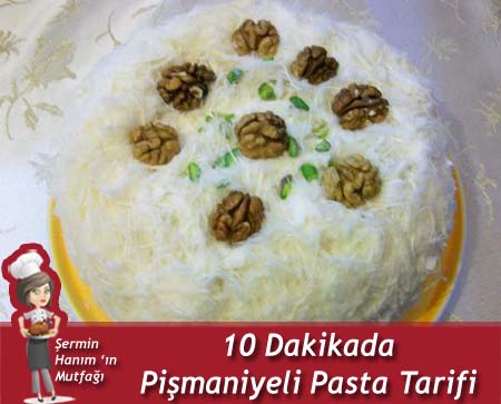 10 Dakikada Pişmaniyeli Kokoş Pasta
