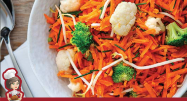 Düşük Kalorili Havuç Salatası