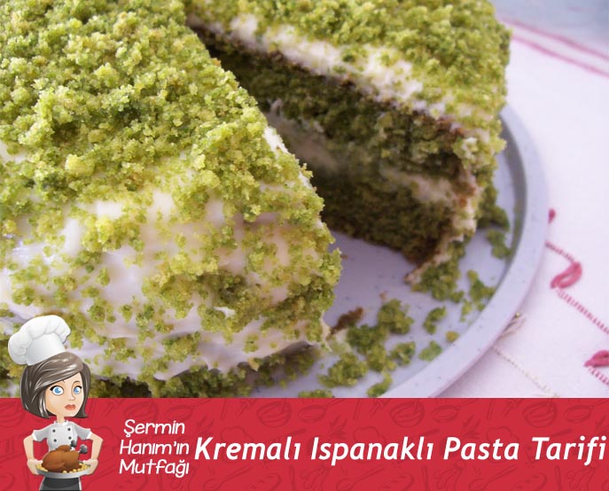 Kremalı Ispanaklı Pasta Tarifi
