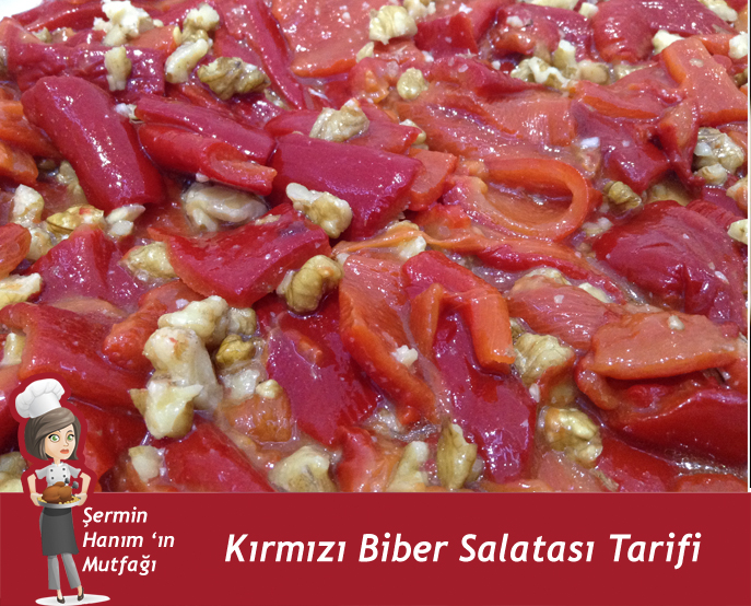 Kırmızı Biber Salatası Tarifi