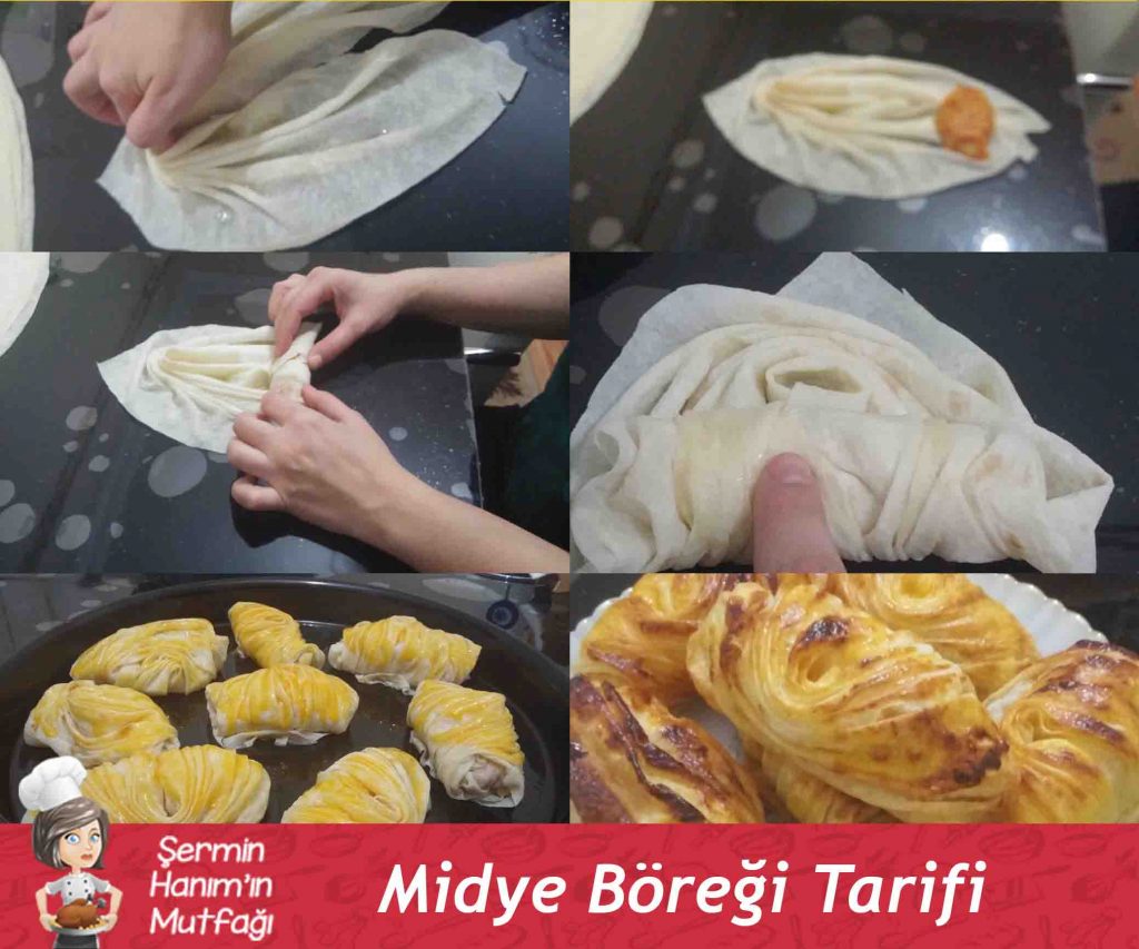 Patatesli Midye Böreği Pratik Yemek Tarifi
