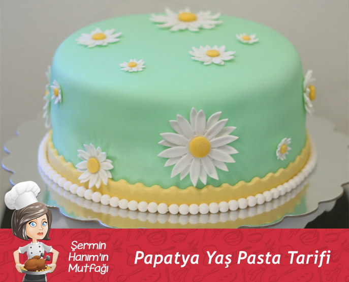 Papatya Yaş Pasta Tarifi