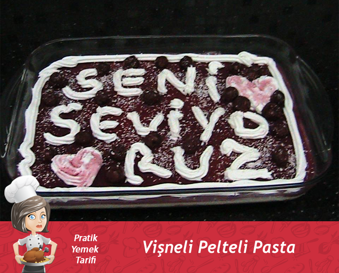 Vişneli Pelteli pasta