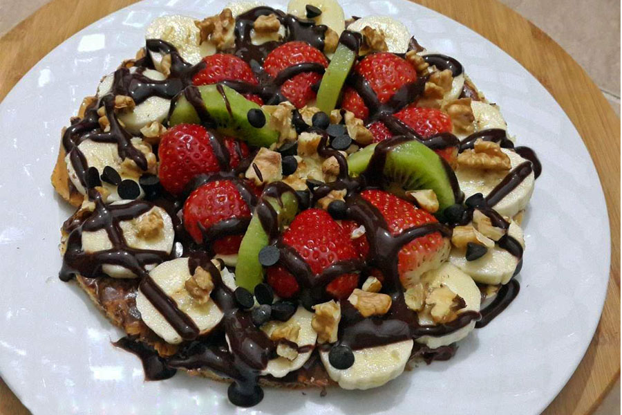 Ev Yapımı Enfes Waffle