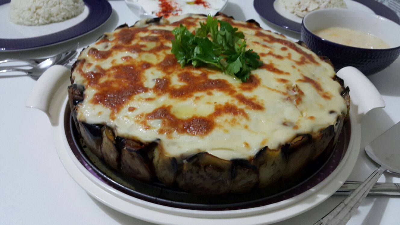 Patlıcanlı Enfes Etli Püre Pratik Yemek Tarifi