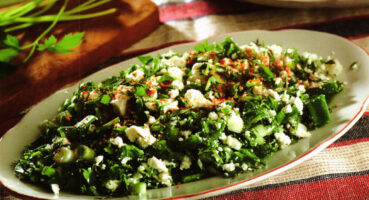 Antakya Usulü Çökelek Salatası