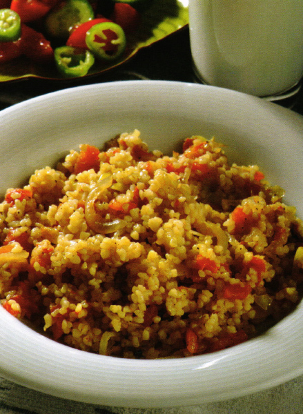 Domatesli Bulgur Pilavı