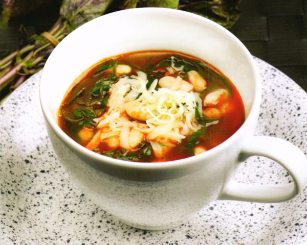 Ispanaklı Kuru Fasulye Çorbası