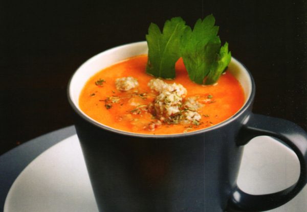 Kremalı Köfte Çorbası (Shikamba)