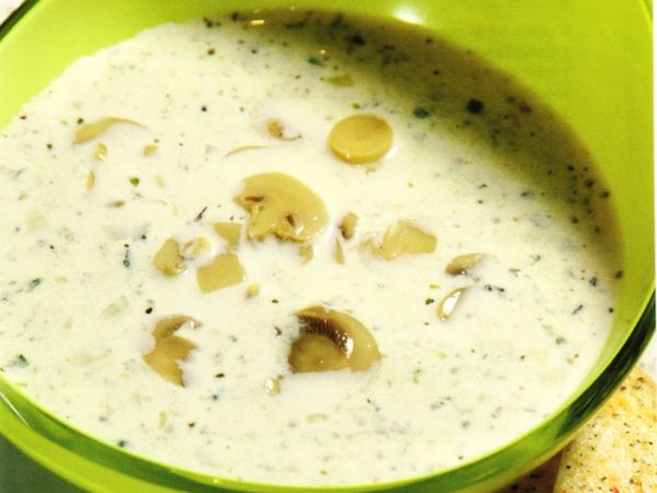 Kremalı Mantar Çorbası