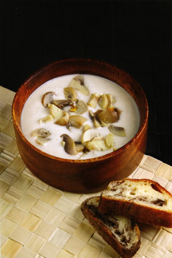 Mantarlı Kuşkonmaz Çorbası