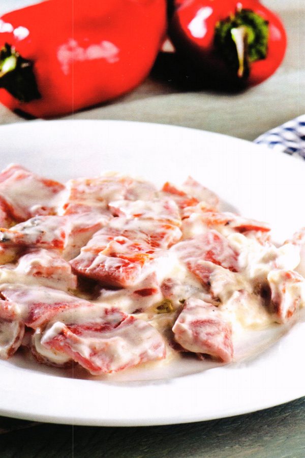 Yoğurtlu Kırmızı Biber