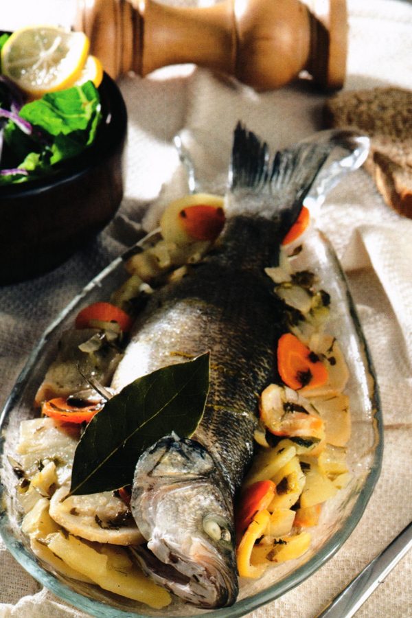 Sebzeli Levrek Buğulaması