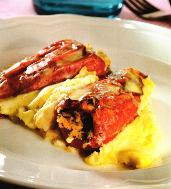 Terbiyeli Biber Dolması