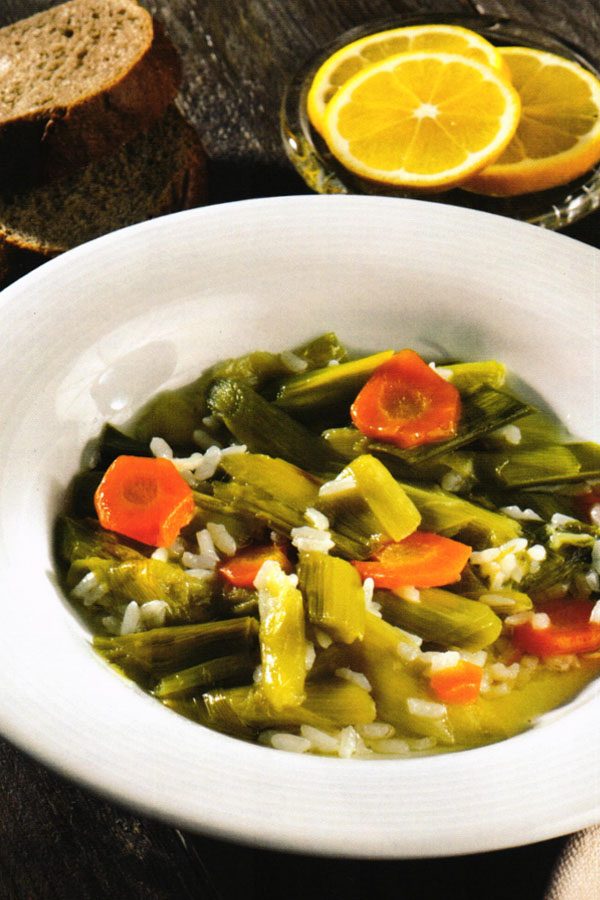 Sebzeli Zeytinyağlı Pırasa