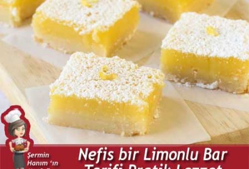 Limonlu Bar Tarifi.
