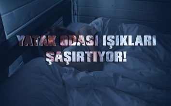 Yatak Odası Işıkları Şaşırtıyor!