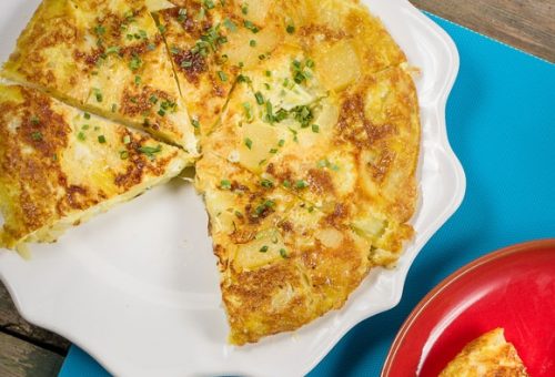 Patatesli Omlet