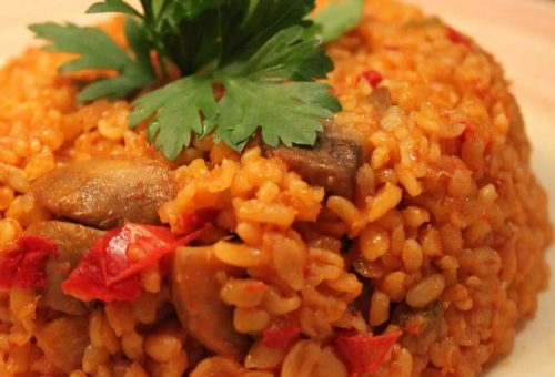 Etli Bulgur Pilavı