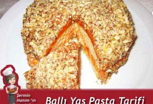 Ballı Yaş Pasta Tarifi