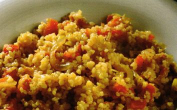 Domatesli Bulgur Pilavı