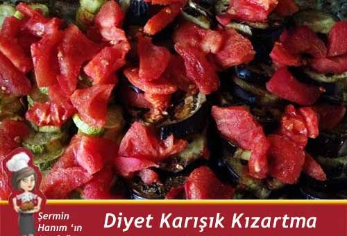 Diyet Karışık Kızartma Tarifi.