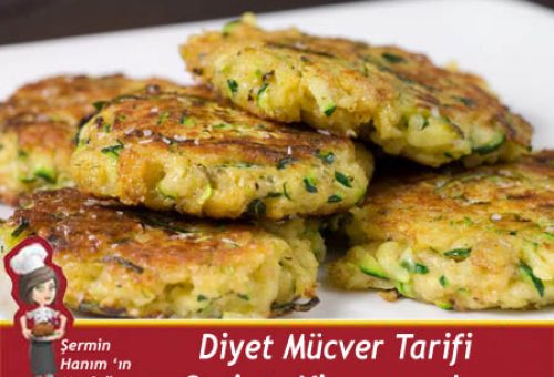 Diyet Mücver Tarifi.