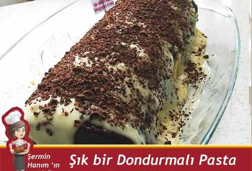 Dondurmalı Pasta Tarifi.