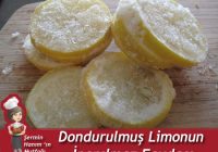 Dondurulmuş Limonun İnanılmaz Faydası