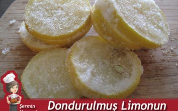 Dondurulmuş Limonun İnanılmaz Faydası