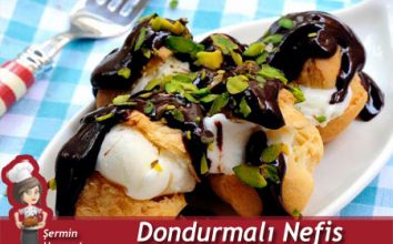 Dondurmalı Profiterol Tarifi.