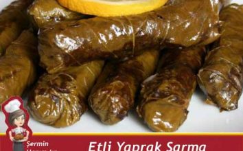 Etli Yaprak Sarma Tarifi