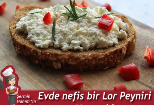 Evde Lor Peyniri Yapımı